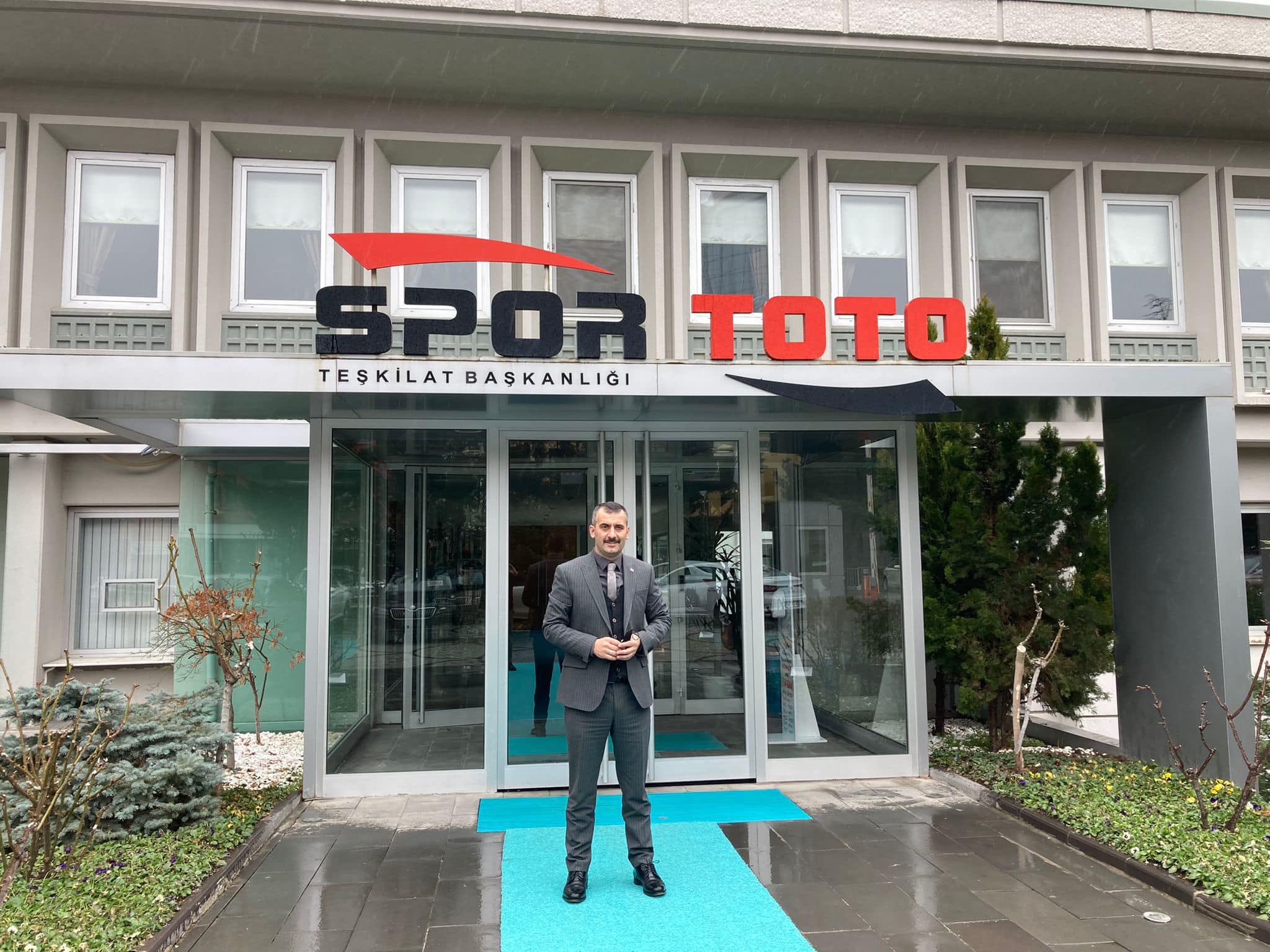 Semiz ,Çaybaşı’na Sportif Yatırınlar Almak İçin Spor Toto Teşkilat Başkanlığı’nda