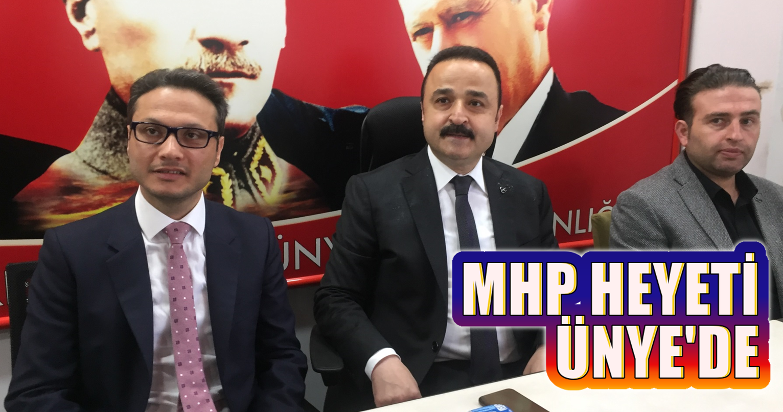 MHP Heyeti Ünye’de: “Cumhur İttifakının Her Türlü Arkasındayız”