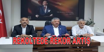 TOPLAM 730 BİN TON REKOLTE BEKLENİYOR