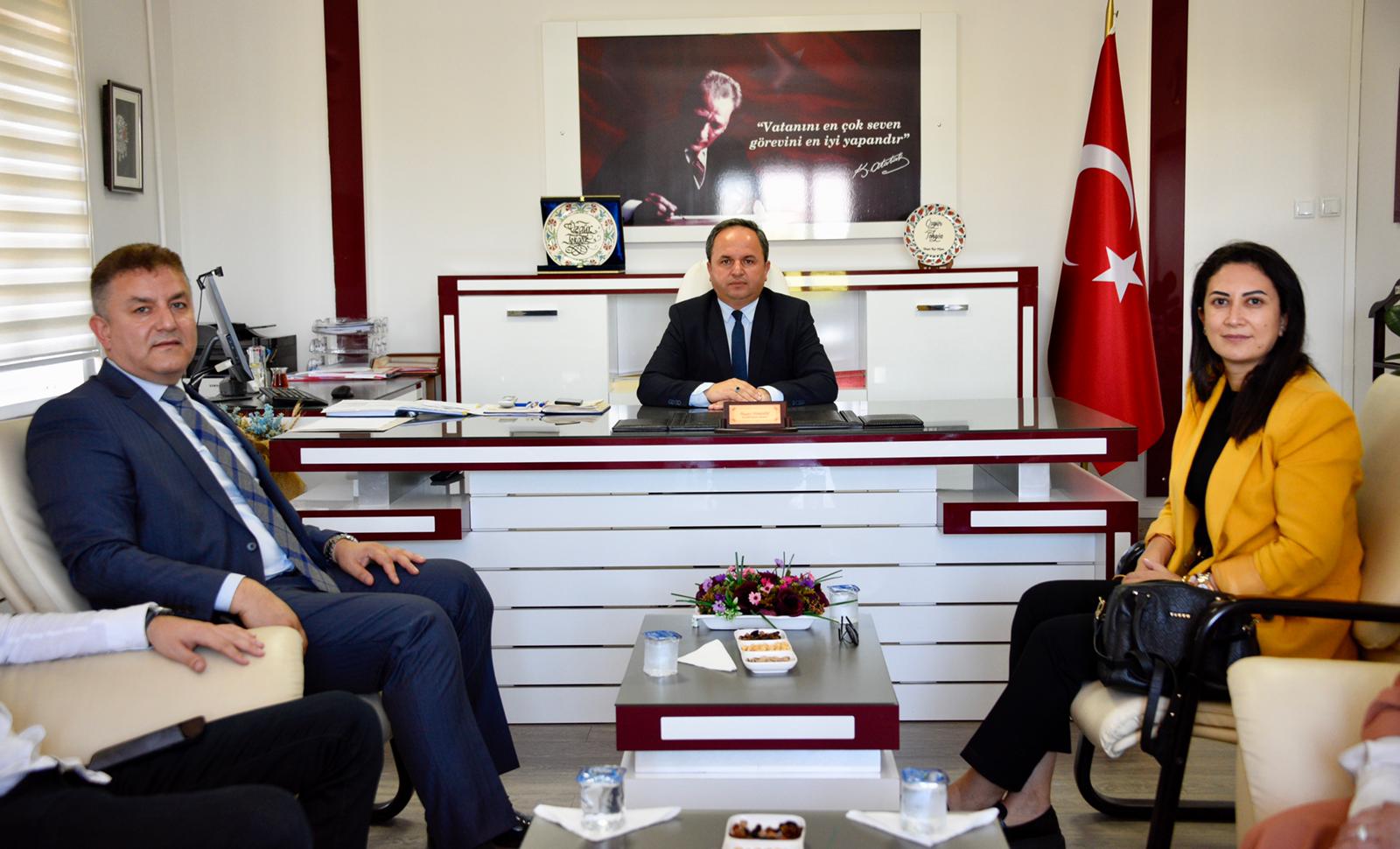 AK Parti Ünye İlçe Başkanı Argan’dan İlçe Milli Eğitim Müdürü Tokgöz’e Ziyaret
