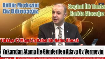 Deva Partisi Milletvekili A.Adayı Türkmen’den Bomba Açıklamalar