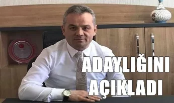 Eriş, AK Parti’den milletvekili aday adaylığını açıkladı. 