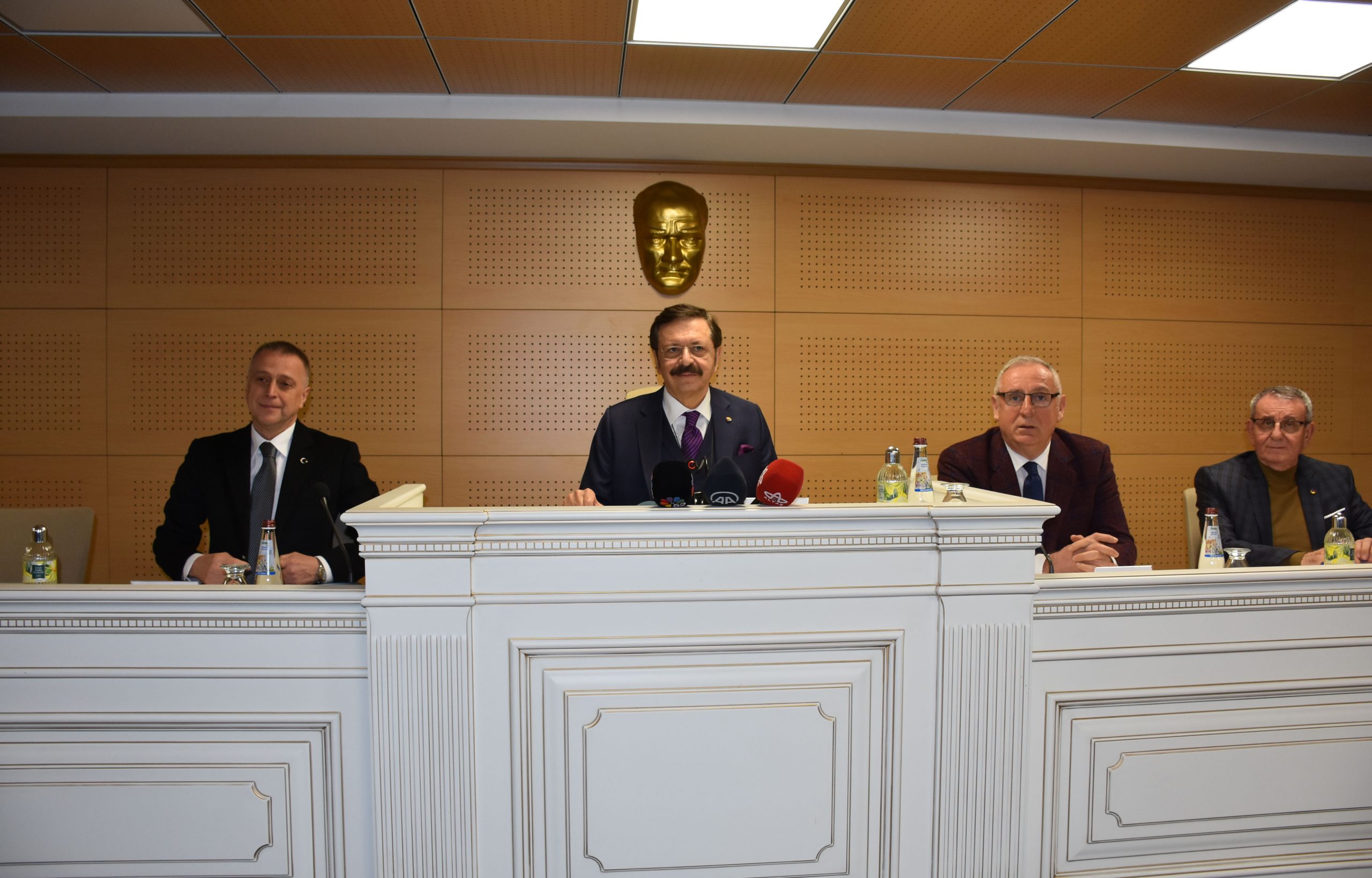 TOBB Başkanı Hisarcıklıoğlu, Ordu’da iş dünyasıyla bir araya geldi
