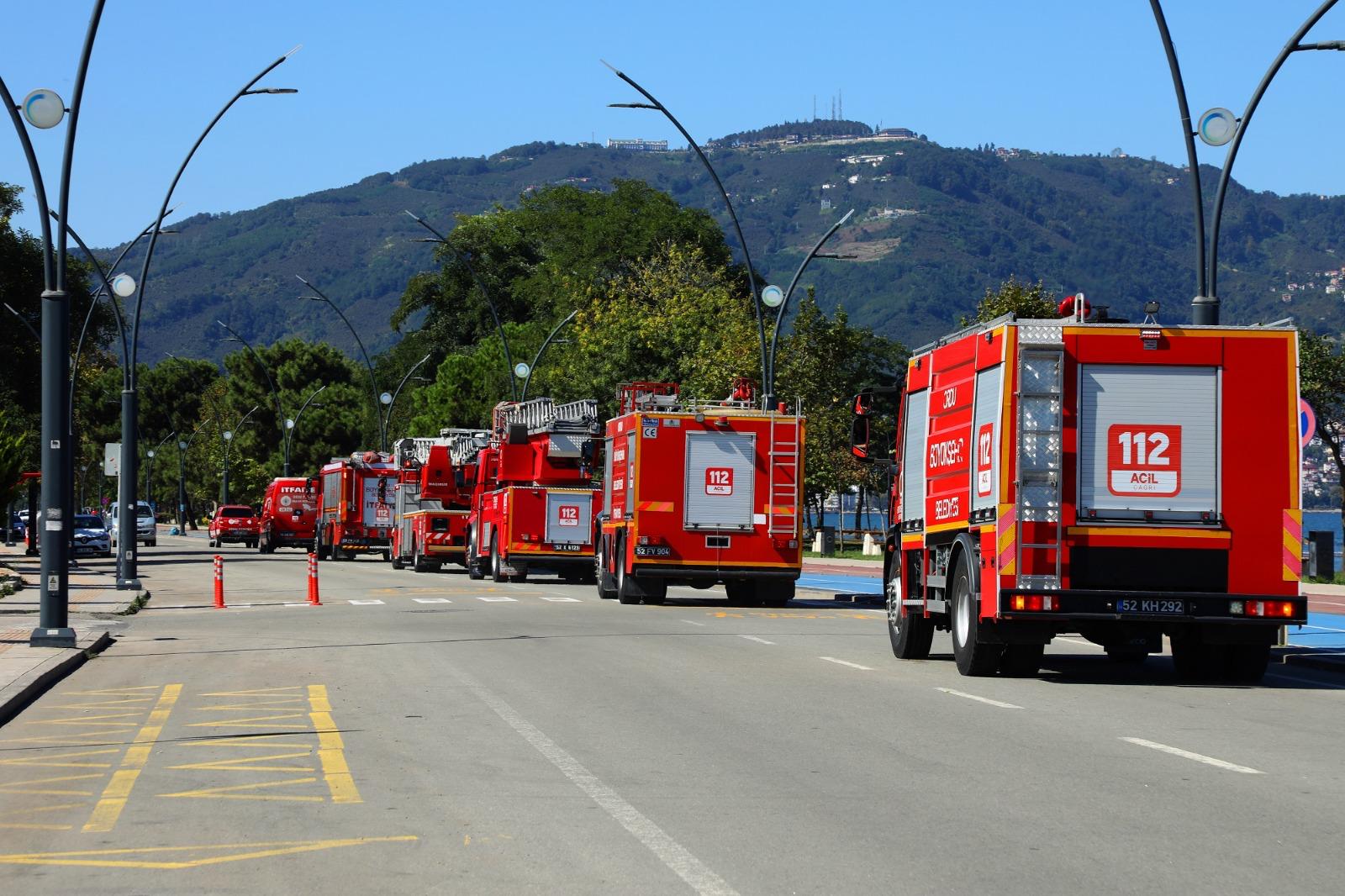 ORDU’DA İTFAİYE HAFTASI DOLU DOLU KUTLANACAK