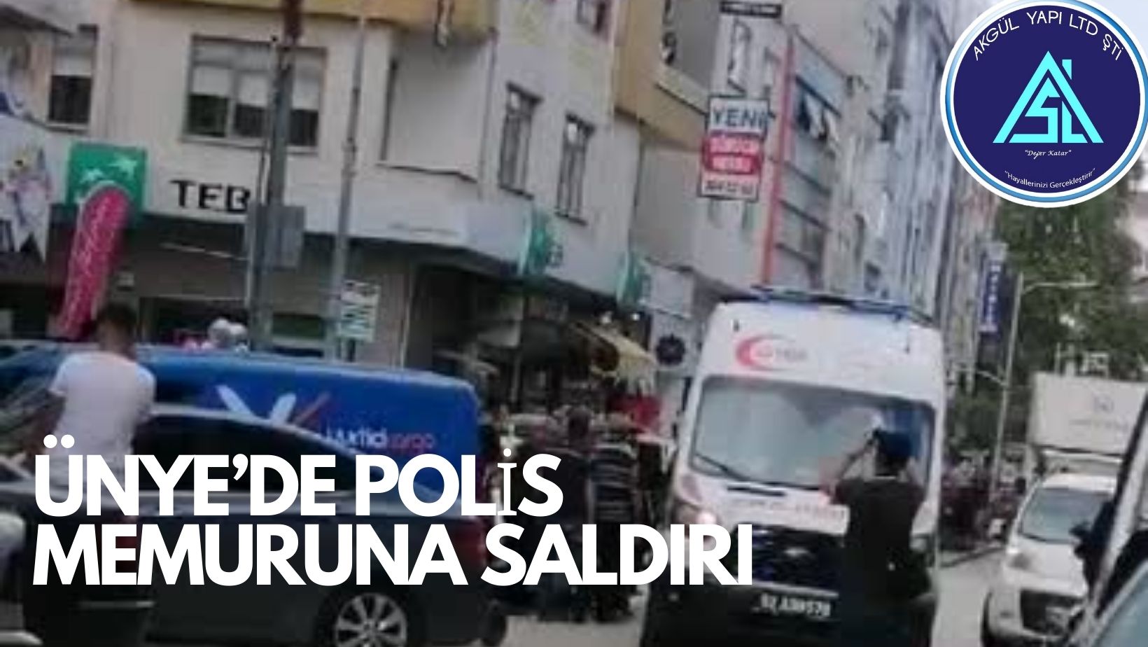 Ünye’de Trafik Polisine Saldırı: Polis Memuru Hastaneye Kaldırıld