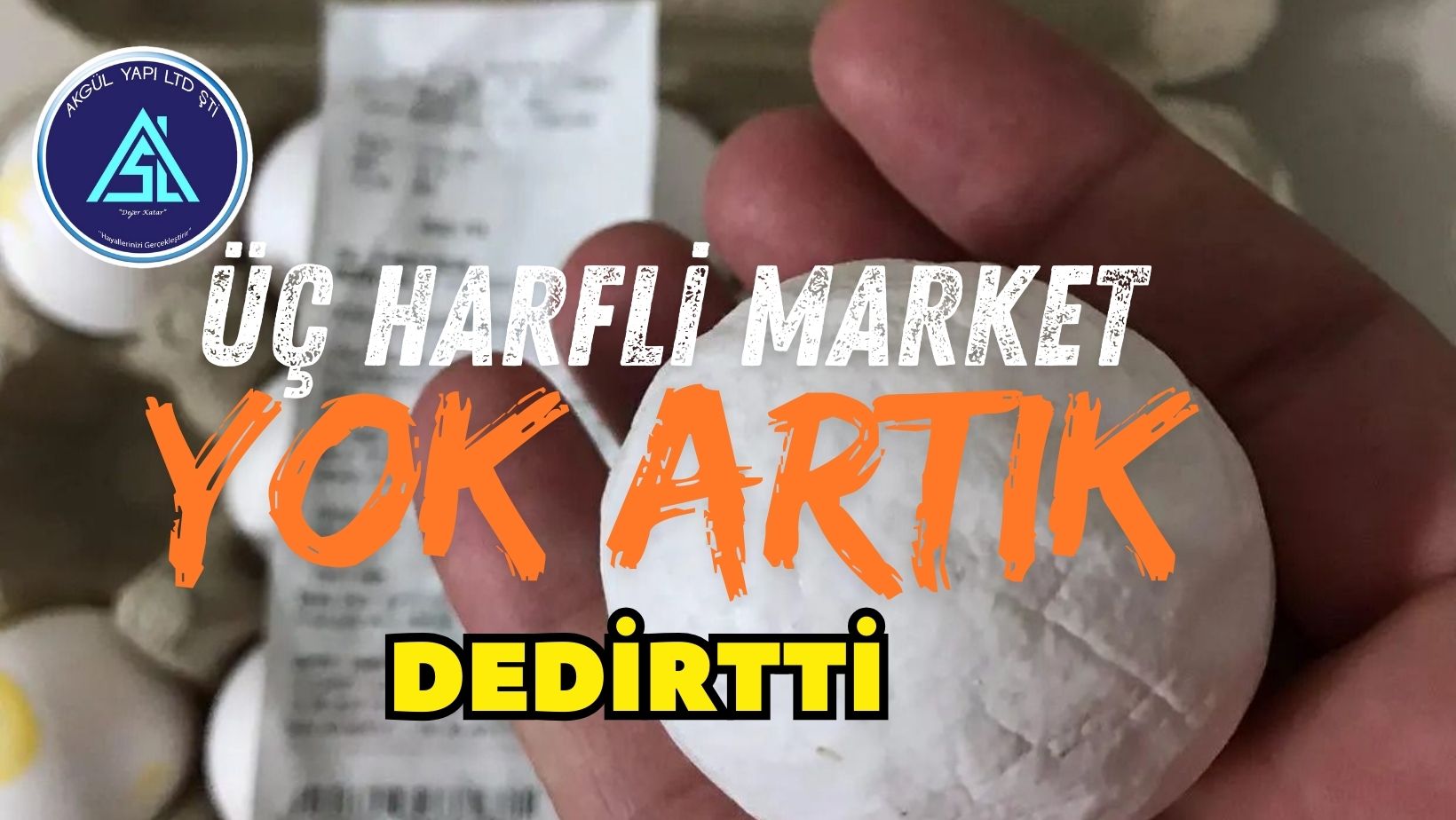 O ZİNCİR MARKETLERDEN ÇIKTI