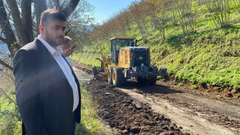 Çaybaşı Belediyesi Yol ve Altyapı Çalışmalarına Devam Ediyor