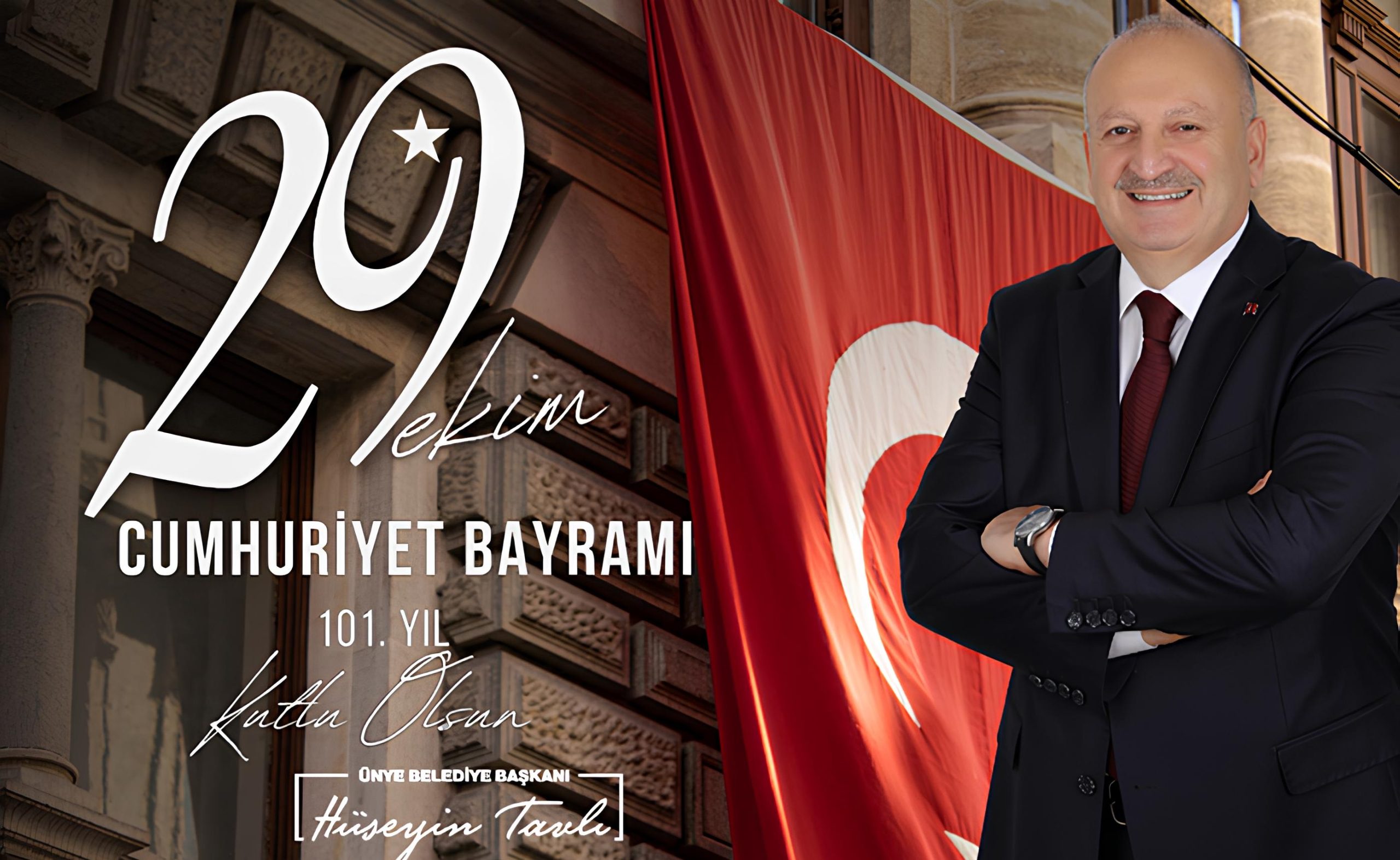 BAŞKAN TAVLI, “101 YILDIR GURURLA AYNI COŞKU”