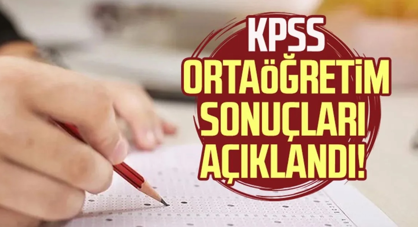 KPSS SINAV SONUÇLARI AÇIKLANDI