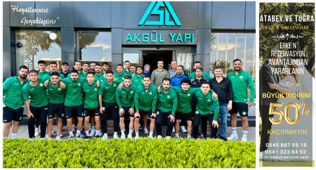 Ünye 1957 Spor, Akgül Yapı İnşaat’ı Ziyaret Etti: Yeni Forma Sponsoru Açıklandı