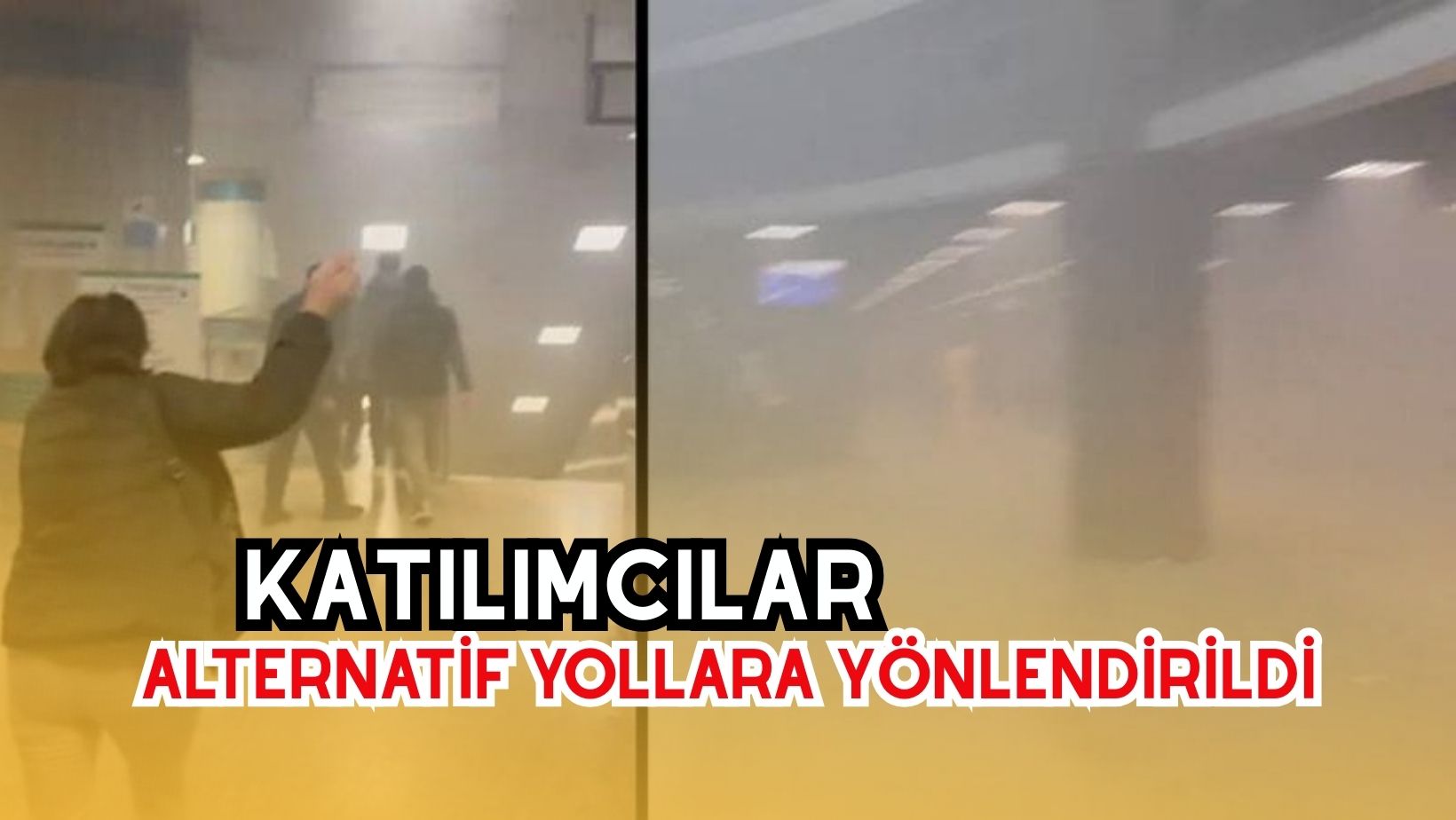 Ordu Günleri Başlangıcında Yenikapı İstasyonu’nda Yangın Paniği