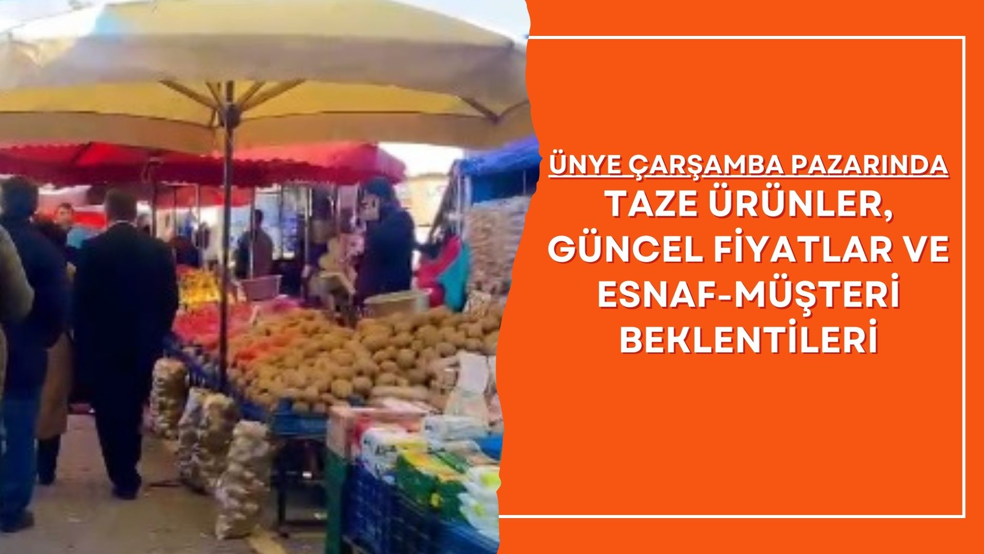 Çarşamba Pazarı’nda Ürün Seçme Sorunu: Pazarcılar Müşteri Kaybediyor