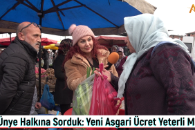 Ünye Halkına Sorduk: Yeni Asgari Ücret Yeterli Mi?